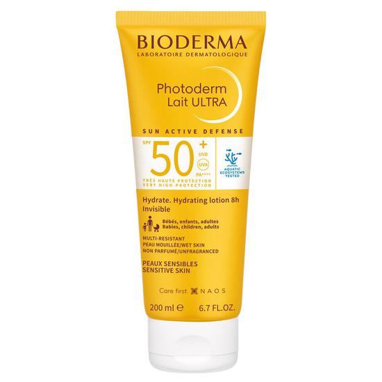 Bioderma Photoderm Lait ULTRA SPF 50+ For Sensitive Skin 7 oz