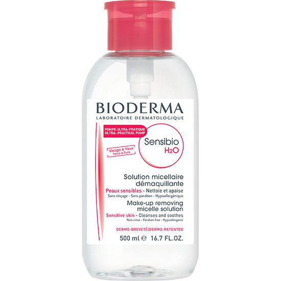 Bioderma Sensibio H2o Micelle Solution Formerly Crealine Reverse Pump 17 oz