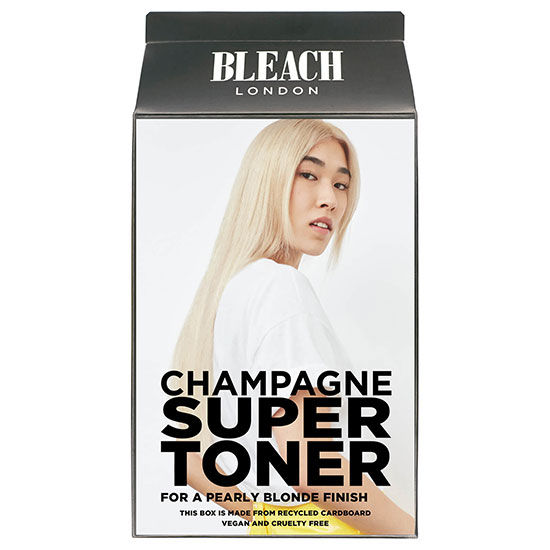 BLEACH LONDON Champagne Super Toner Kit For a Pearly Blonde Finish