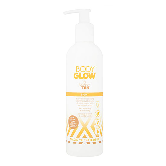 Skinny Tan Body Glow By SKINNY TAN Light Lotion