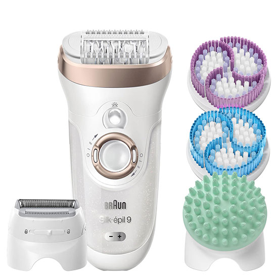 Braun Silk Epil 9 Skinspa 9961 Wet & Dry Epilator & Exfoliator
