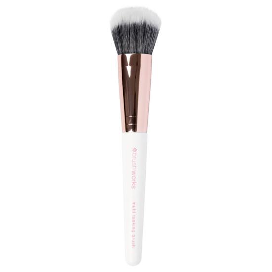 Brushworks HD Multi Tasking Brush White/Gold