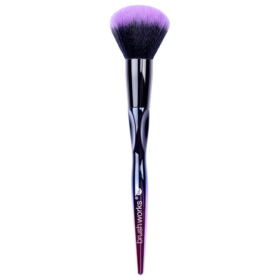 Brushworks HD Powder Blush Brush Purple/Black