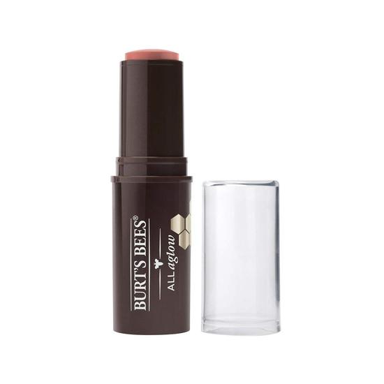 Burt's Bees 100% Natural All Aglow Lip & Cheek Stick Peach Pond