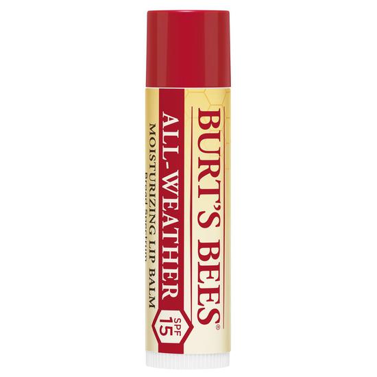 Burt's Bees 100% Natural All Weather SPF 15 Moisturizing Lip Balm