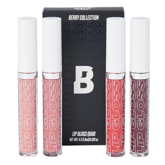 By Beauty Bay Berry Collection Lip Gloss Quad
