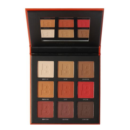 By Beauty Bay Fiery Matte 9 Color Palette
