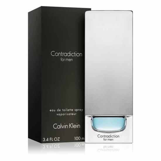 Calvin Klein Contradiction For Men Eau De Toilette Spray 3 oz