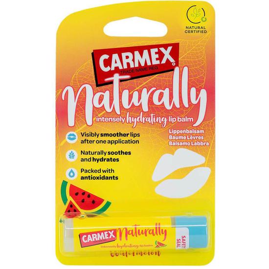 Carmex Naturally Hydrating Lip Balm Watermelon