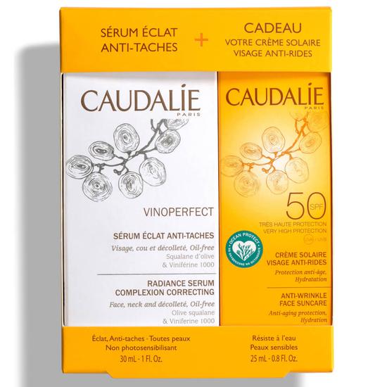 Caudalie Vinoperfect Serum & SPF50 Suncare Duo