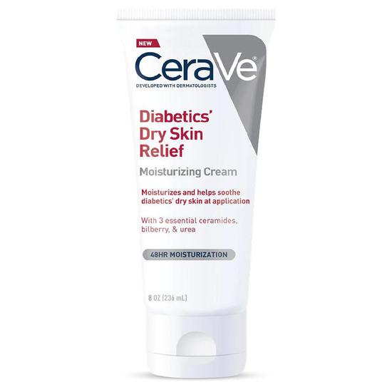 CeraVe Diabetics Dry Skin Relief Moisturizing Cream 8 oz
