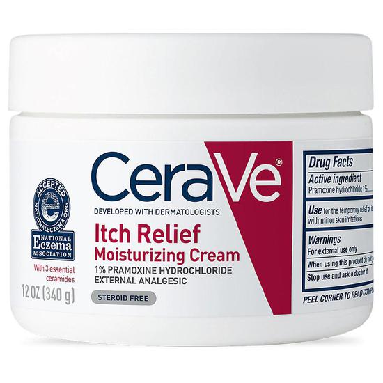 CeraVe Itch Relief Moisturizing Cream 12 oz