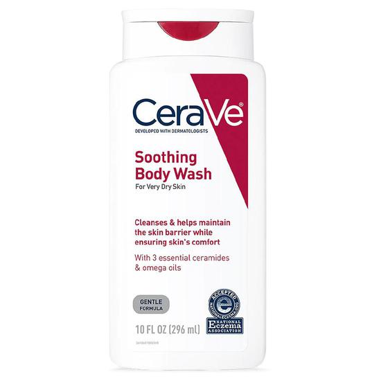 CeraVe Soothing Body Wash For Dry Skin 10 oz
