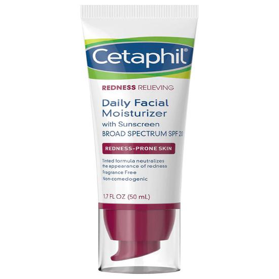 Cetaphil Daily Facial Moisturizer SPF 20 for Redness Prone Skin 2 oz