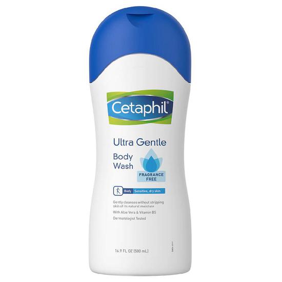 Cetaphil Ultra Gentle Body Wash Fragrance Free 17 oz