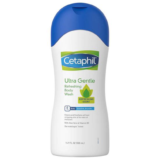 Cetaphil Ultra Gentle Refreshing Body Wash 17 oz