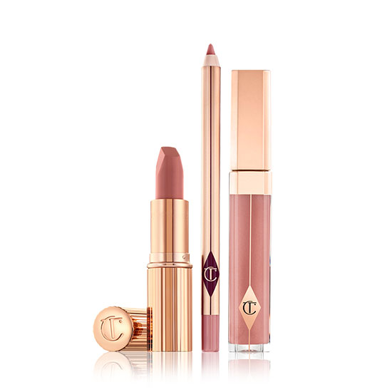 Charlotte Tilbury Pillow Talk Lip Kit Standard Size