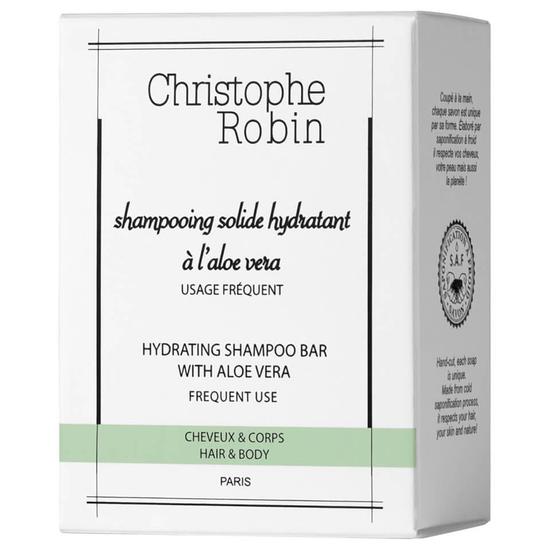 Christophe Robin Hydrating Shampoo Bar With Aloe Vera 4 oz