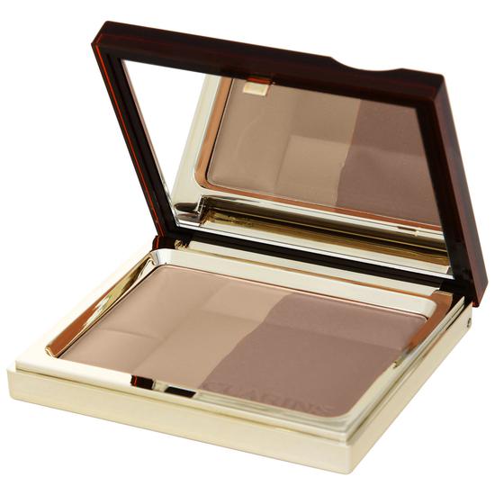 Clarins Bronzing Duo Mineral Compact Powder SPF 15 01 Light