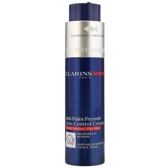 ClarinsMen Line Control Cream For Dry Skin 2 oz