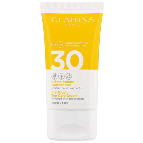 Clarins Dry Touch Sun Care Cream For Face SPF 30 2 oz
