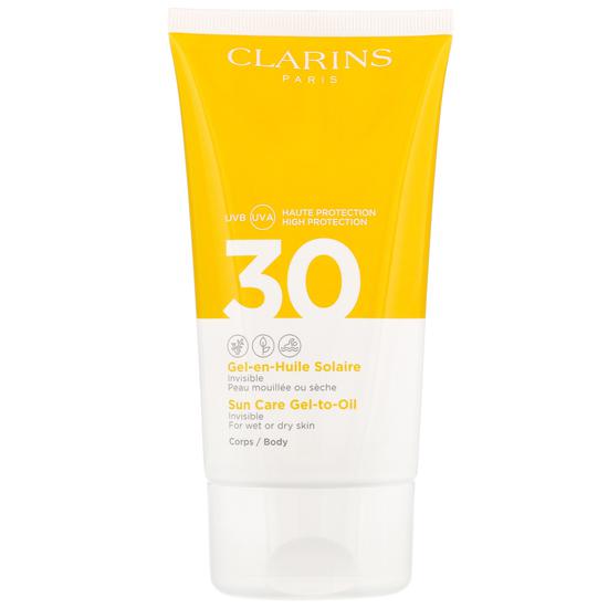 Clarins Sun Care Gel To Oil For Body SPF 30 5 oz
