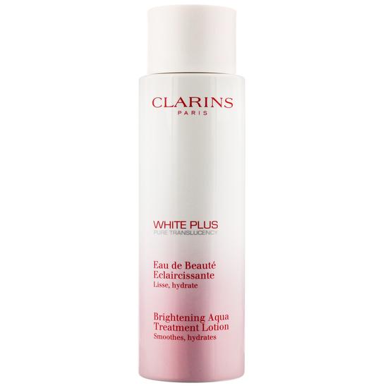 Clarins White Plus Pure Translucency Brightening Aqua Treatment Lotion 7 oz