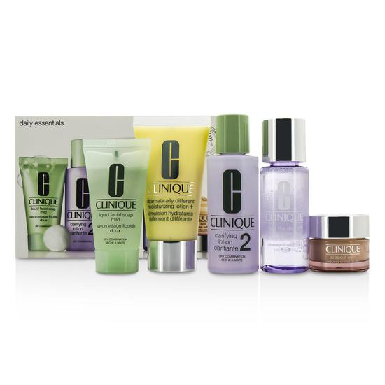 Clinique Daily Essentials Set For Dry Combination Skin