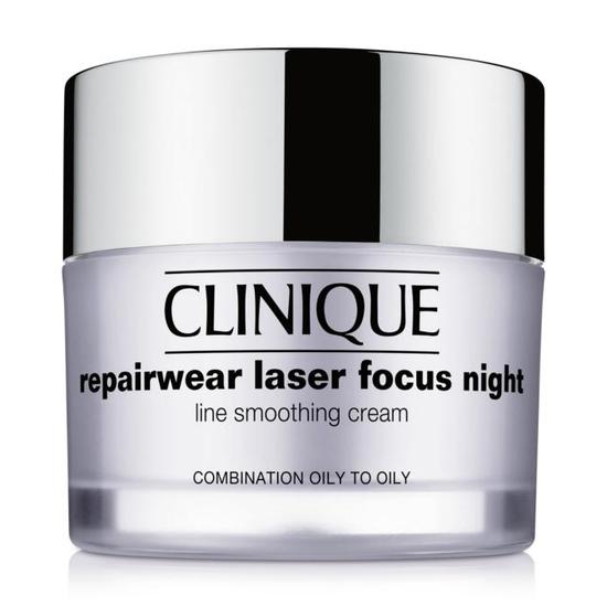Clinique Repairwear Laser Focus Night Line Smoothing Cream Combination Oily/Oily 2 oz