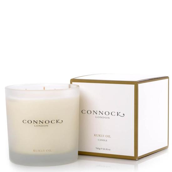 Connock London Kukui Oil 3-Wick Candle 27 oz