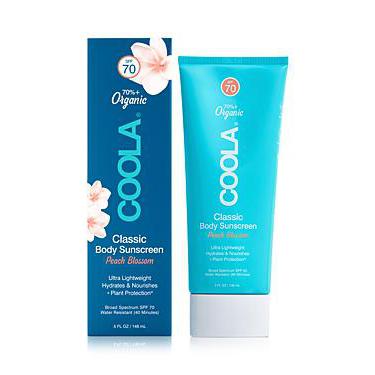 Coola Classic Body Organic Sunscreen SPF 70 - Peach Blossom