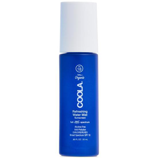 Coola Full Spectrum 360 Degrees Refreshing Water Mist Organic Face Sunscreen SPF 18 0.8 oz