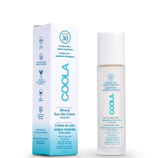 Coola Mineral Sun Silk Creme Face Sunscreen SPF 30 1 oz