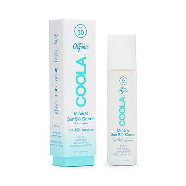 Coola Mineral Sun Silk Creme Face Sunscreen SPF 30 1 oz