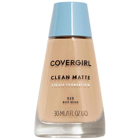 CoverGirl Clean Matte Liquid Foundation Buff Beige 525