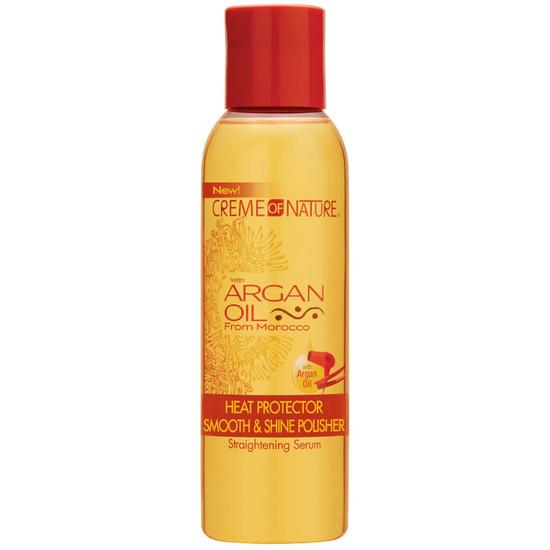 Creme Of Nature Argan Oil Heat Protector Smooth & Shine Polisher 4 oz
