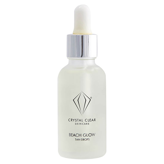 Crystal Clear Beach Glow Tan Drops
