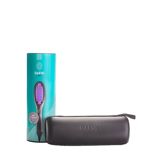 DAFNI Go Straight Hair Straightening Brush Black