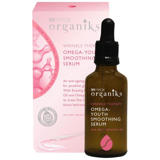 Dead Sea Spa Magik Organiks Wrinkle Therapy Omega-Youth Smoothing Serum 2 oz