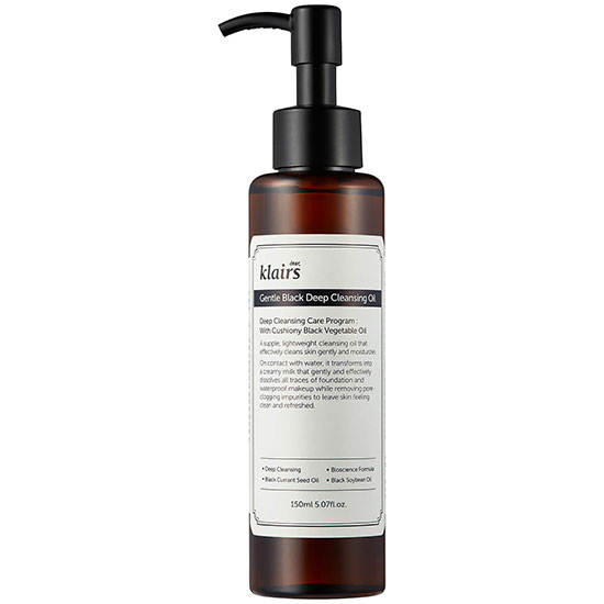 Klairs Gentle Black Deep Cleansing Oil