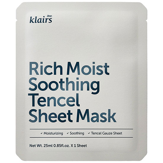 Klairs Rich Moist Soothing Tencel Sheet Mask