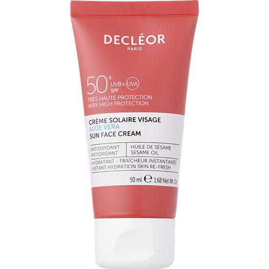 Decléor Sun Aloe Vera Sun Face Cream SPF 50+ 2 oz