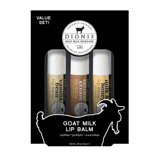 Dionis Goat Milk Lip Balm Set