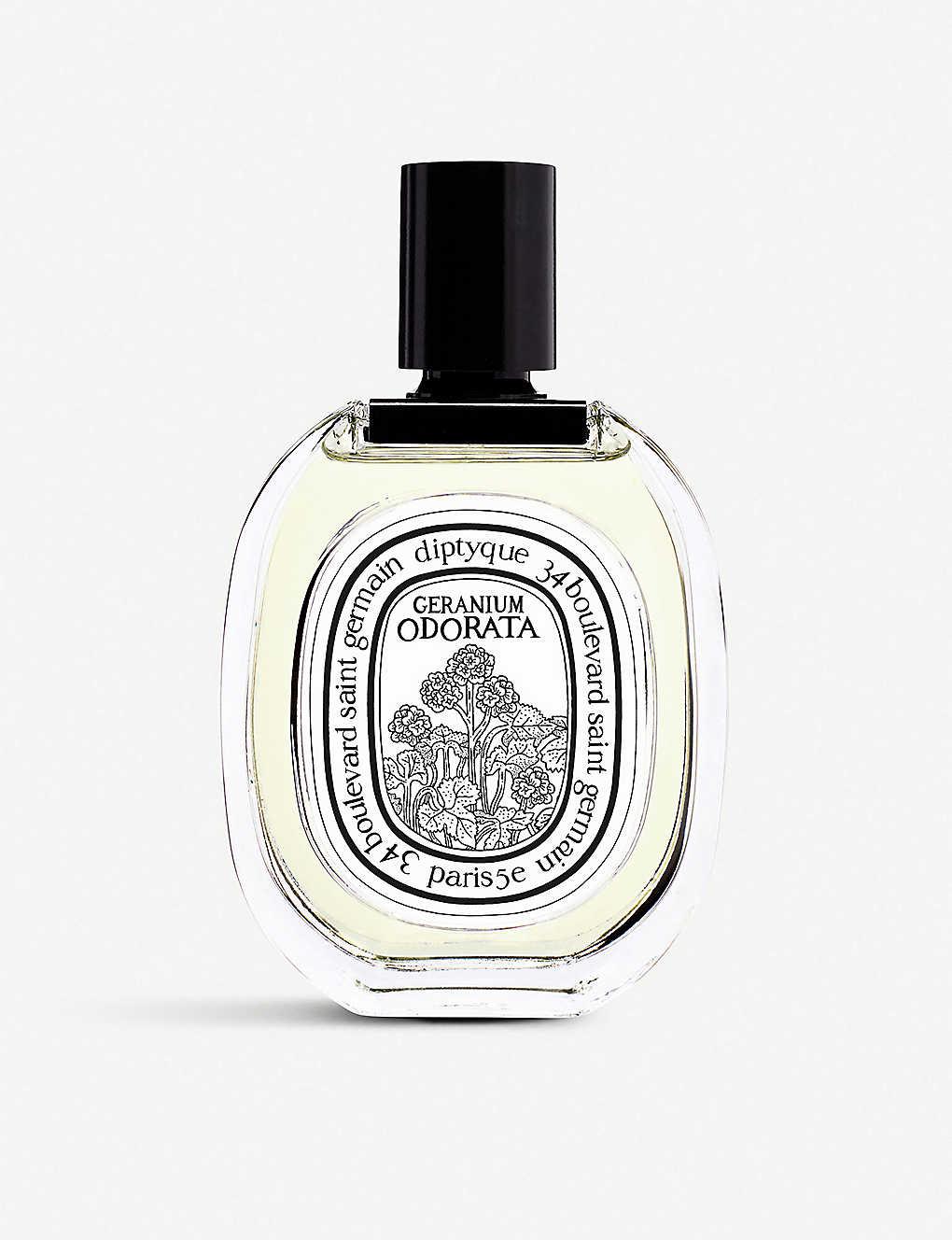 Diptyque Geranium Odorata Eau De Toilette 3 oz