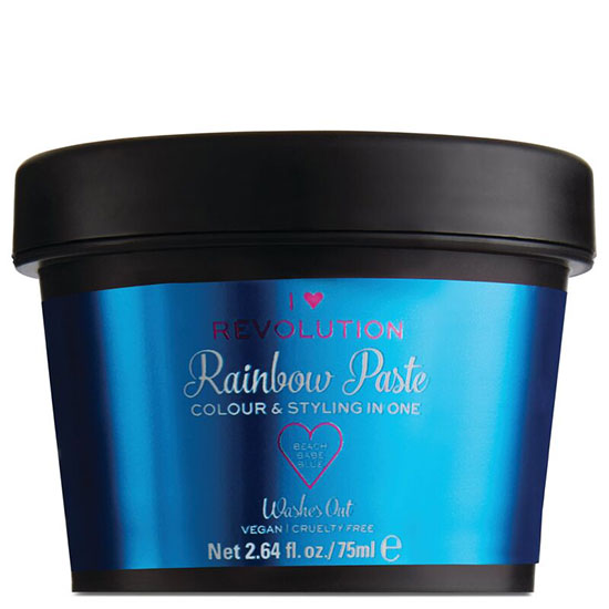 I Heart Revolution Rainbow Paste Hair Color Beach Babe Blue