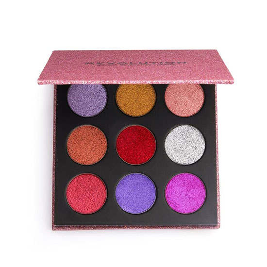 Revolution Pressed Glitter Palette Diva