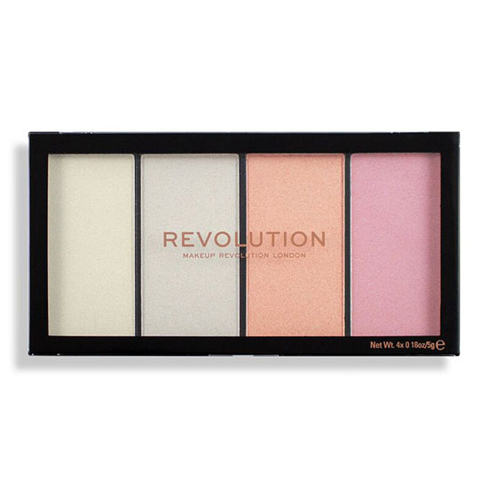 Revolution Reloaded Luster Lights Cool Highlighter Palette