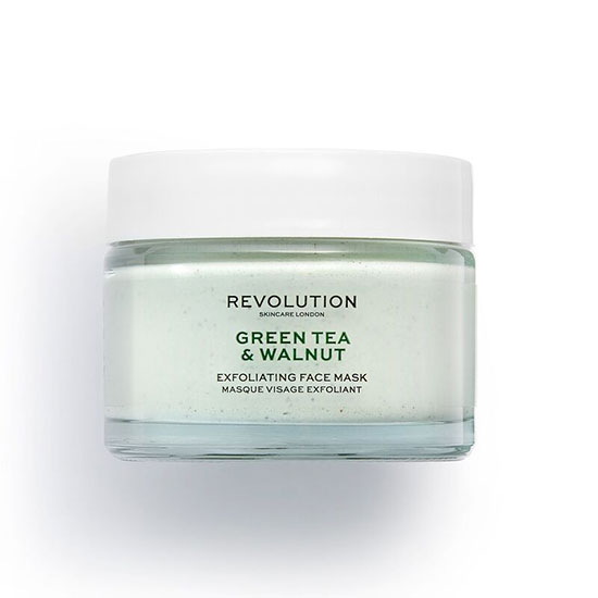 Revolution Skincare Green Tea & Walnut Exfoliating Face Mask