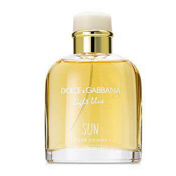 Dolce & Gabbana Light Blue Sun Pour Homme Eau De Toilette 4 oz