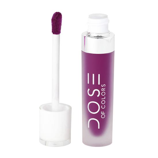 Dose of Colors Liquid Matte Lipstick Berry Me 2